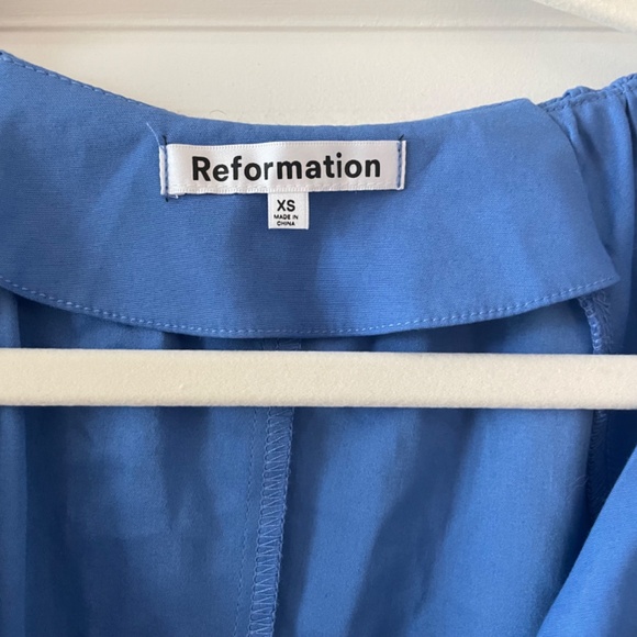 Reformation Olea Wrap Midi-Dress - Picture 5 of 10